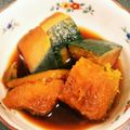 まるまるまるた's cooksnap of when they made レンジで時短♪かぼちゃの煮物.