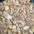 hrkn18's cooksnap of when they made 離乳食完了期～☆　鶏ジャガ照り焼き.