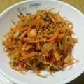 kaori238's cooksnap of when they made お箸が止まらない！にんじんシリシリ.
