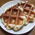 ちーサン's cooksnap of when they made さくっとしっとりなワッフル　♡ฺ.