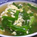 Rick_t's cooksnap of when they made ニラと卵の中華スープ.