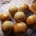 森のたらこ's cooksnap of when they made 翌日もしっとり☆玄米粉のプチパン.