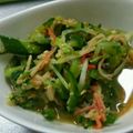 ピニヨ's cooksnap of when they made お弁当に☆水菜とカニカマの和え物♪.