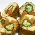 ミタケッチ51's cooksnap of when they made 簡単！オクラと人参の鶏ミンチ巻き♪.