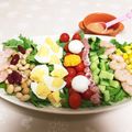クック818U89☆'s cooksnap of when they made 簡単ソースでコブサラダ♪.