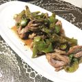 mayurin88's cooksnap of when they made 砂肝とピーマンの昆布だし&ポン酢炒め♪.