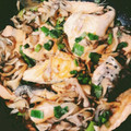 ♡ﾆｨ♡'s cooksnap of when they made 秋鮭と舞茸のバター醤油炒め煮.