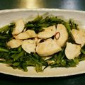 ｶﾘｺﾄ's cooksnap of when they made 大根の葉と鶏胸肉の中華炒め.