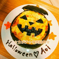 ☆mimicco☆'s cooksnap of when they made ハロウィン☆かぼちゃの肉詰めオーブン焼き.