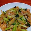 SK1108's cooksnap of when they made 絶品！ターサイと鶏胸肉のオイスター炒め.
