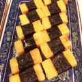 AAAmama☆'s cooksnap of when they made 高野豆腐☆揚げのり巻き.