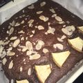 クック6LHY1E☆'s cooksnap of when they made チョコとバナナの濃厚ブラウニー.