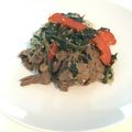 KarenW's cooksnap of when they made 妊娠、授乳に！鉄たっぷり春菊チャプチェ.