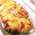chibikom's cooksnap of when they made 茄子とトマトの簡単チーズ焼き☆.