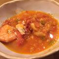 hatasako's cooksnap of when they made 簡単海鮮トマトスープ トマト缶不要.