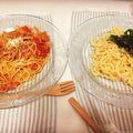 komugiko4's cooksnap of when they made 甘酸っぱい恋の味❤思ひでのトマトスパ❤.