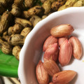 まなつのこなつ's cooksnap of when they made 簡単 茹で落花生.