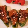miochael's cooksnap of when they made ご飯に合う『肉詰めピーマンこってり煮』.