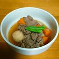 KentyCandy's cooksnap of when they made 里芋と蓮根の牛しぐれ煮風煮物.