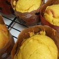 クックO3XBF6☆'s cooksnap of when they made ハロウィン★かぼちゃのマフィン.