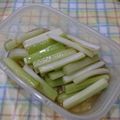 ラリー＆サラ's cooksnap of when they made あっと言う間‼︎ 一味違うセロリの浅漬け.