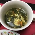 くいしんぼう☆ふきこ's cooksnap of when they made モロヘイヤとトマトのスープ.