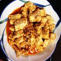 tamura621's cooksnap of when they made 真っ赤な麻婆豆腐。トマトジュース入り.