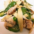 ユーロン's cooksnap of when they made エリンギと鶏肉の柚子こしょう炒め.