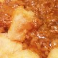 肉じゃがマヨネーズ's cooksnap of when they made ■給食の味♪揚げ豆腐のピリ辛肉味噌かけ.