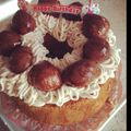 ぶーらんじぇAnne's cooksnap of when they made 秋の栗のシフォンケーキ.