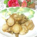 tennisnoah's cooksnap of when they made ベビーホタテとまいたけのバター醤油炒め.