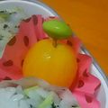 ふじゆみ2012's cooksnap of when they made お弁当に❤プチトマトdeりんごちゃん.