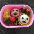 さら愛ママ's cooksnap of when they made 幼稚園 芋掘り遠足ハロウィン弁当.
