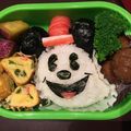 yukinava's cooksnap of when they made 年長さんのお弁当（ハロウィンミッキー）.