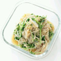 かごちゃー's cooksnap of when they made 豆苗ときのこのおろし和え.