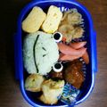 ☆☆☆かおちゃん☆☆'s cooksnap of when they made 簡単★かえるのデコおにぎり弁当.