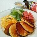頑張る母ﾁｬﾝ's cooksnap of when they made 糖質制限 ホットケーキ.