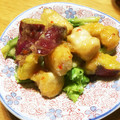 さくらンボー's cooksnap of when they made さつまいもとささみのスイチリマヨ炒め.