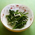 ｅｋ４'s cooksnap of when they made ＊ほうれん草としらすのゆずポンおひたし＊.