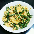 J_son's cooksnap of when they made いんげんとシーチキンと卵のマヨネーズ炒め.