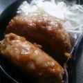 あきたん130♪'s cooksnap of when they made 蓮根＆キャベツ入り～✿つくねの照り焼き✿.