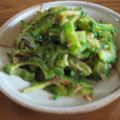 アジュンマ's cooksnap of when they made ゴーヤのめんつゆ梅和え.