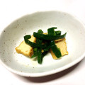 sato3★'s cooksnap of when they made 5分！ピーマンと厚揚げの炒めもの.
