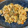 カメ姫☆'s cooksnap of when they made 残りご飯とカレー粉で絶品簡単カレーピラフ.