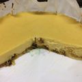 まっきゅん's cooksnap of when they made 簡単☆スイートポテトNYチーズケーキ.