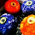 れなを_'s cooksnap of when they made ハロウィンに目玉おむすび.