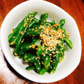 すかちゃん♡'s cooksnap of when they made 超簡単♡いんげんのごま和え.