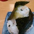 桃てろ's cooksnap of when they made ❀わかめとチーズのおにぎり❀.
