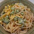 生鞍弥太郎's cooksnap of when they made コーンきゅうり明太子マヨの☆簡単サラスパ.