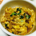 きーちゃん（＾∇＾）'s cooksnap of when they made 小さいフライパンで作る☆油揚げの卵とじ丼.